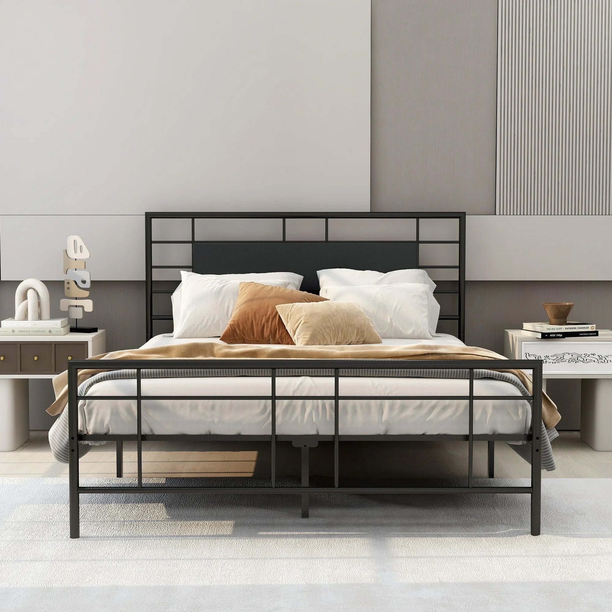 Queen Metal Bed frame  