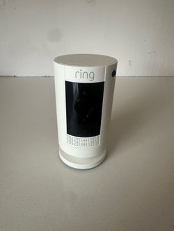 2 Ring Security Cameras – Stick Up Cam Battery + Indoor Plug-In Cam