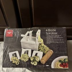 Spiralizer - 4 Stainless Steel Blades
