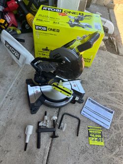 Ryobi 18v 7 1/4 miter saw (tool only)