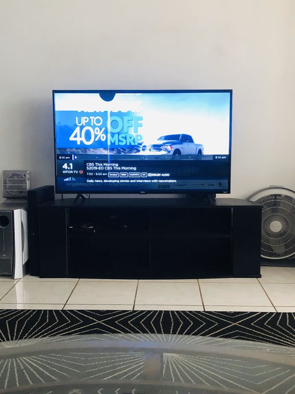 55 inch TCL 4K smart HD TV with Stand for Sale in North ...