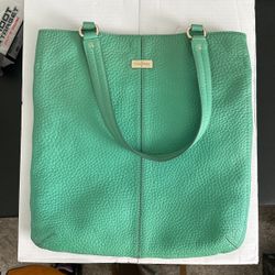 Cole Haan Turquoise Tote Bag