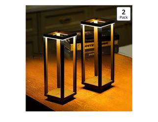 2 Pack Cordless Table Lamp Rechargeable, IP55 Waterproof