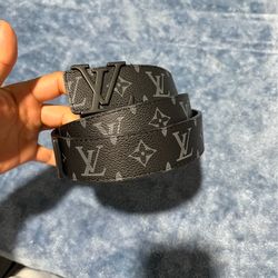 RARE SIZE 50 Louis Vuitton Eclipse Monogram Belt M9213 125cm Includes Box/Bag