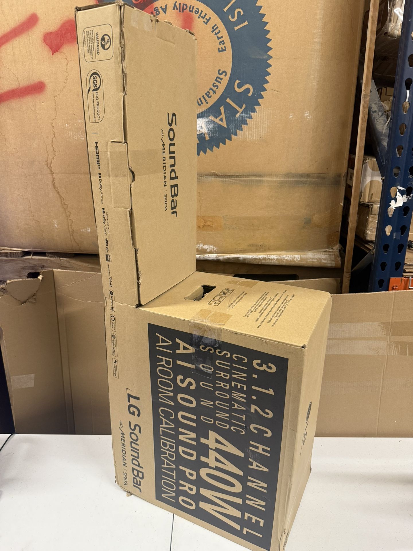 Soundbar With Wireless Subwoofer- LG SP8YA