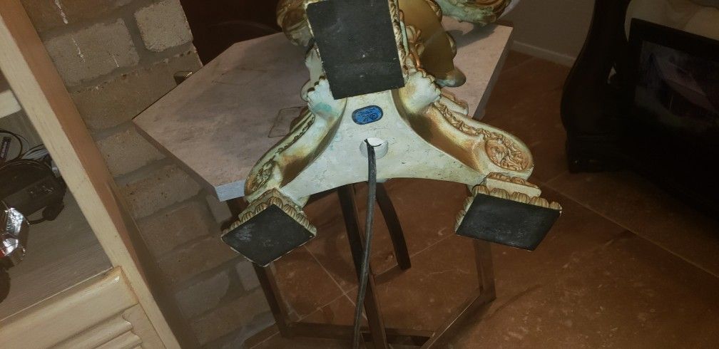 ANTIQUE CANDELABRA LAMP