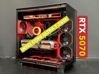 🦊 FOX 77 🦊 FINANCE AVAILABLE 🦊CUSTOM GAMING & AI | DESKTOP | RIG | INTEL CORE ULTRA 7-265K  | 32 GB DDR5 RAM | 1 TB SSD | NVIDIA  RTX 5070 | WIN 11