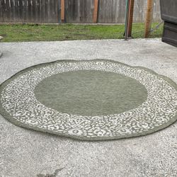 Round Outdoor Rug