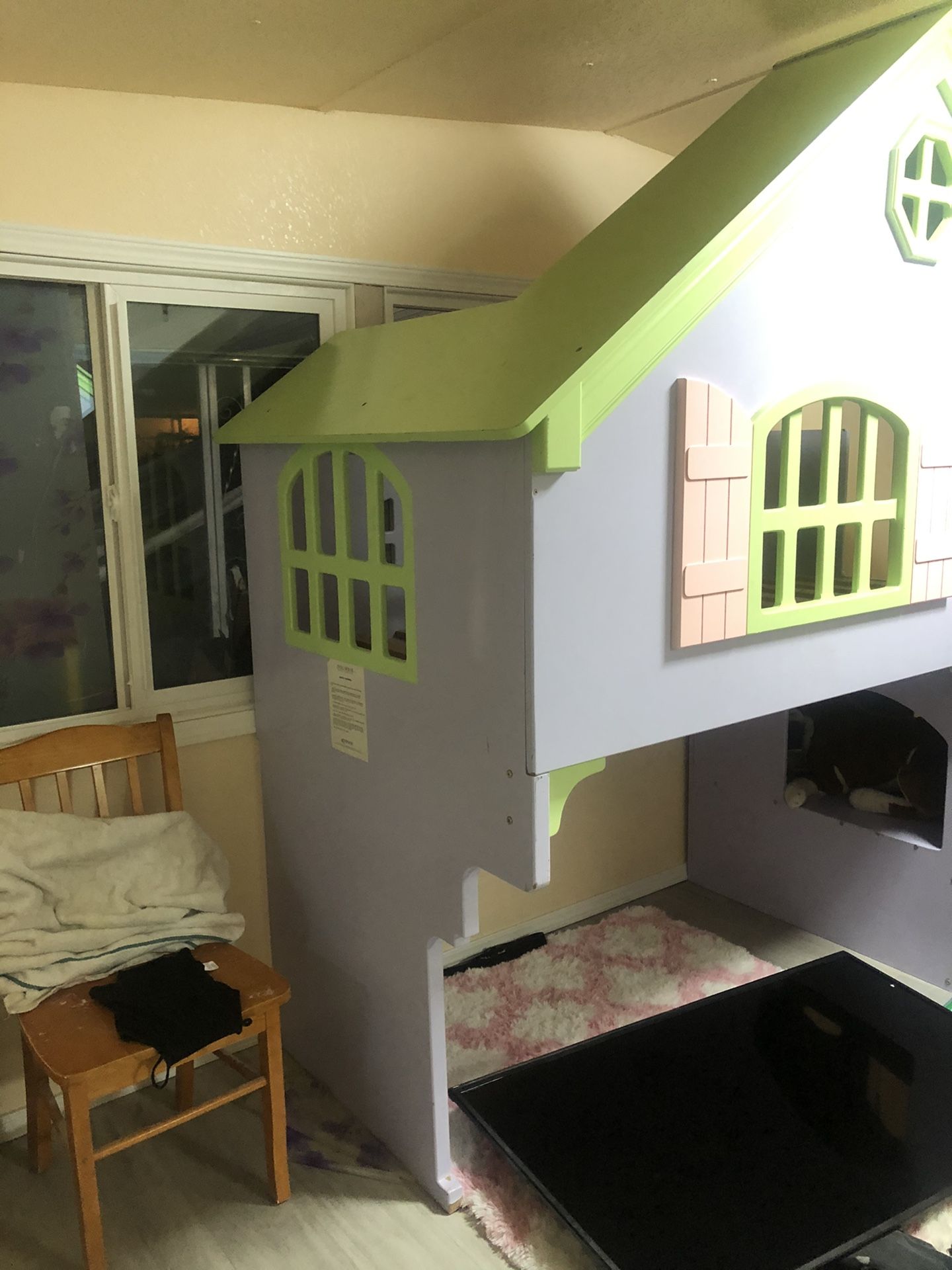 Castle bunk bed