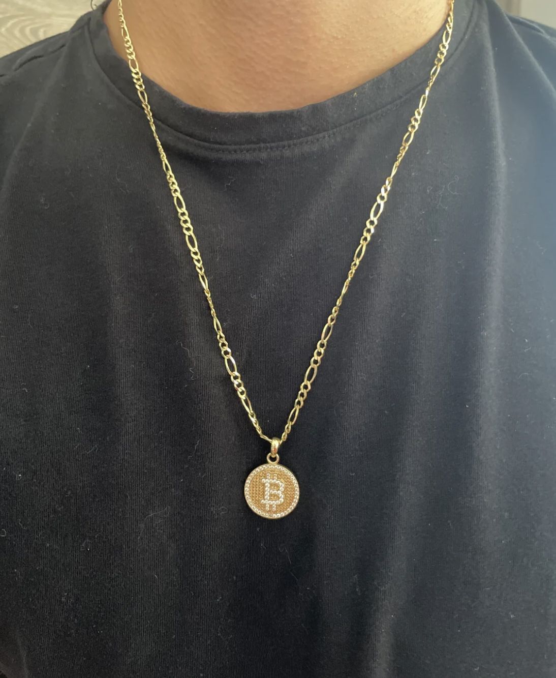 10k Bitcoin Pendant
