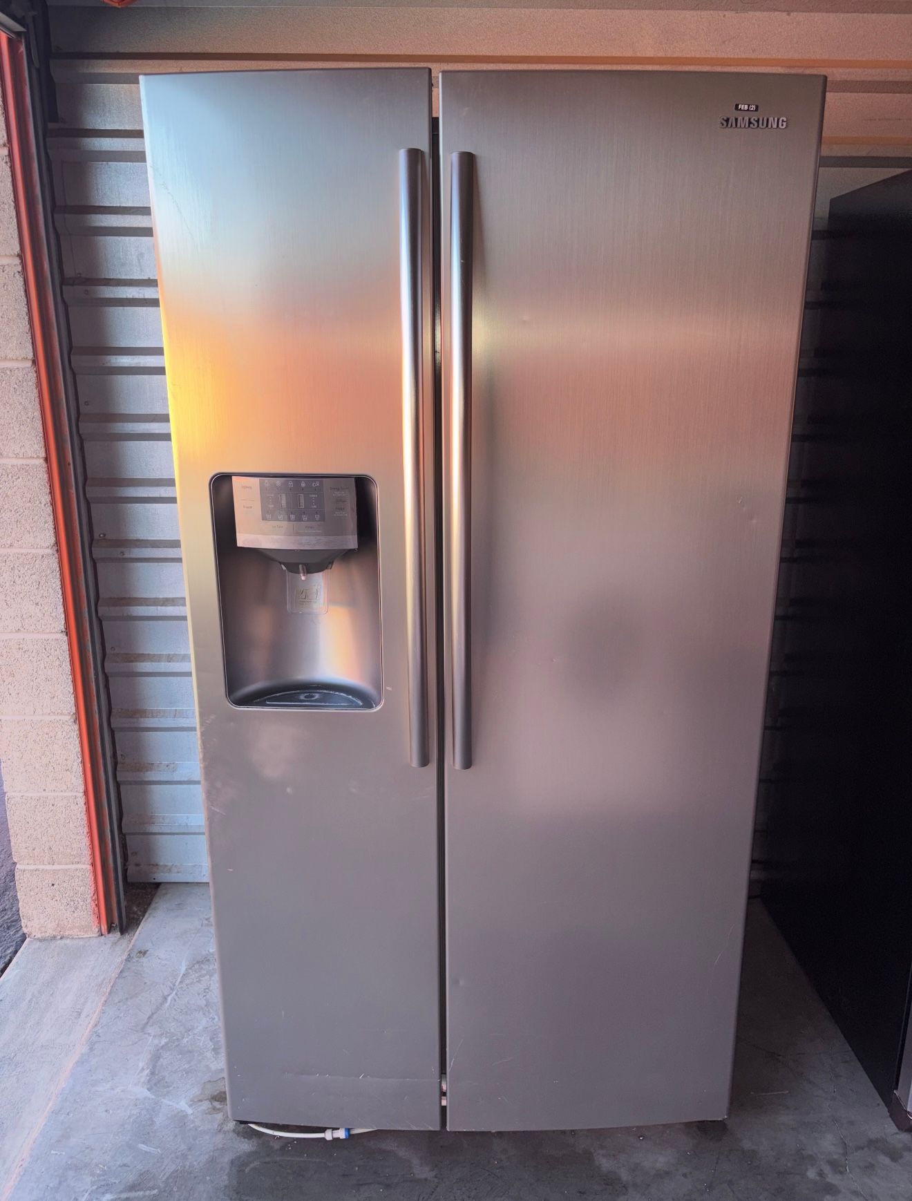 Samsung Stainless Steel Refrigerator And Freezer