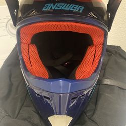 Answer AR1 Youth Off road Racing Helmet Size Large