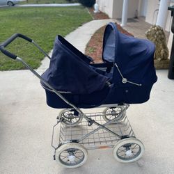 VINTAGE EMMALJUNGA PRAM STROLLER S-280 22 VITTSJO SWEDEN                                                                