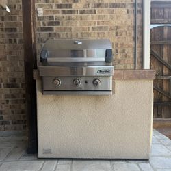 Outdoor Natural Gas Island Grill 