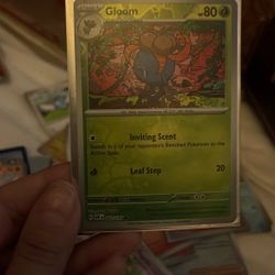 Gloom Holo Obsidian Flames Pokemon Card