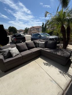 Perfect living space couch
