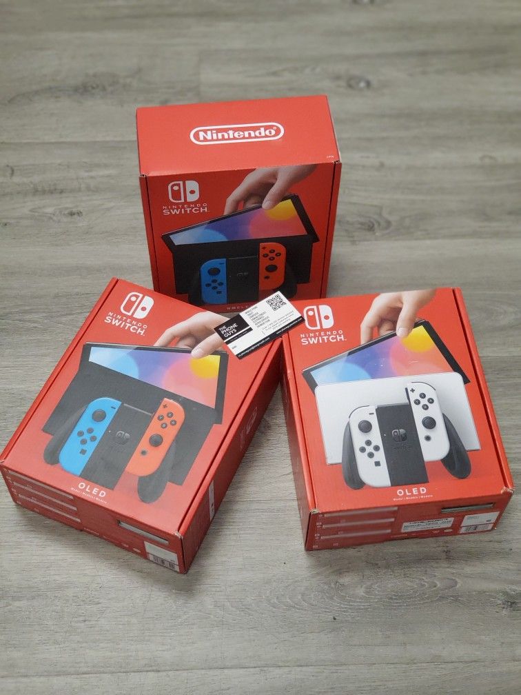 Nintendo Switch OLED Gaming Console Brand New - $1 DOWN TODAY, NO CREDIT NEEDED - WARRANTY INCLUDED