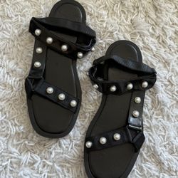 Zara Pearl Sandals