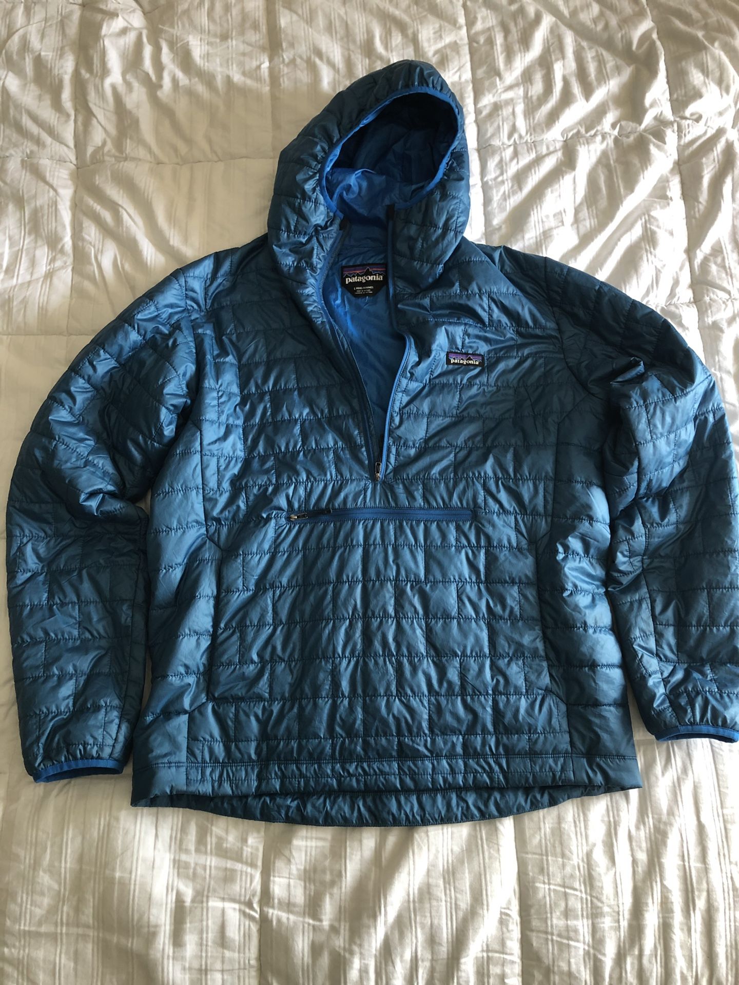 Patagonia Men’s Nano Puff Bivy Pullover size Large