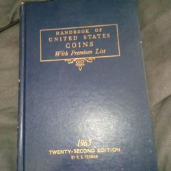 Handbook Of United States Coins With Premium List 1965 22nd Edition