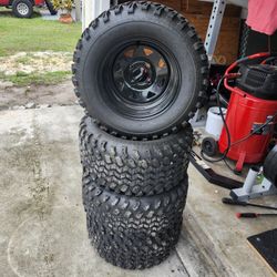 Golf Cart Rims And Tires 