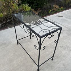 Glass table