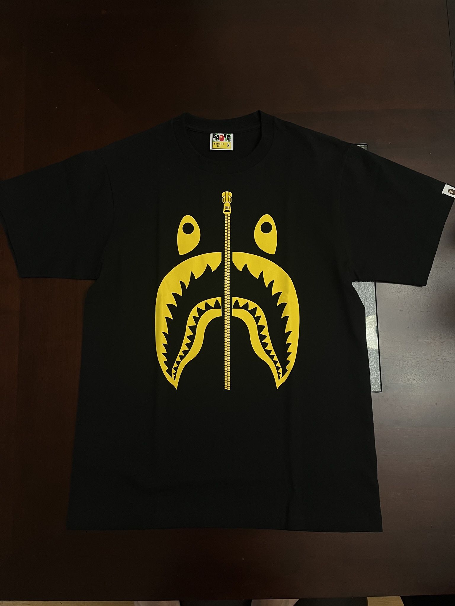 Bape Shark Tee Black