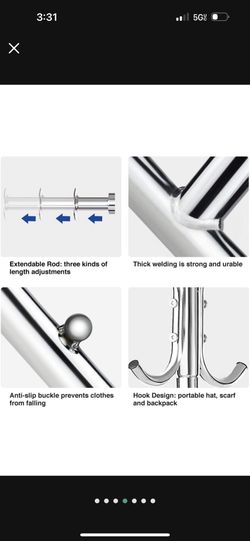Coat rack with cover
