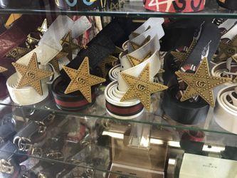 Designer Gucci belts brand new