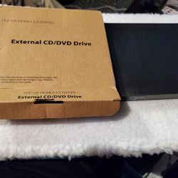 Gotega External DVD Drive, USB 3.0 Portable CD/DVD +/-RW Drive/DVD Player for Laptop CD ROM Burner Compatible with Laptop Desktop PC Windows Linux OS 