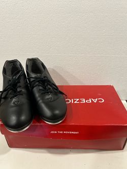 Capezio Black Leather Tap Size 2