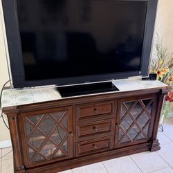 TV and Stand 
