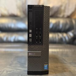 DELL Optiplex 7020 SFF Core i5 8GB RAM 250GB SSD Windows 11 dual display desktop computer