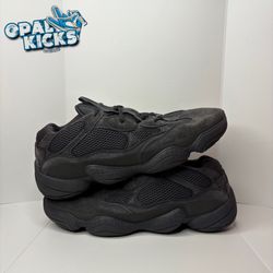 Size 13M - Adidas Yeezy 500 “Utility Black” 