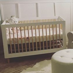 Beautiful White Crib 