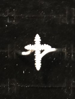 Size 9 silver ring