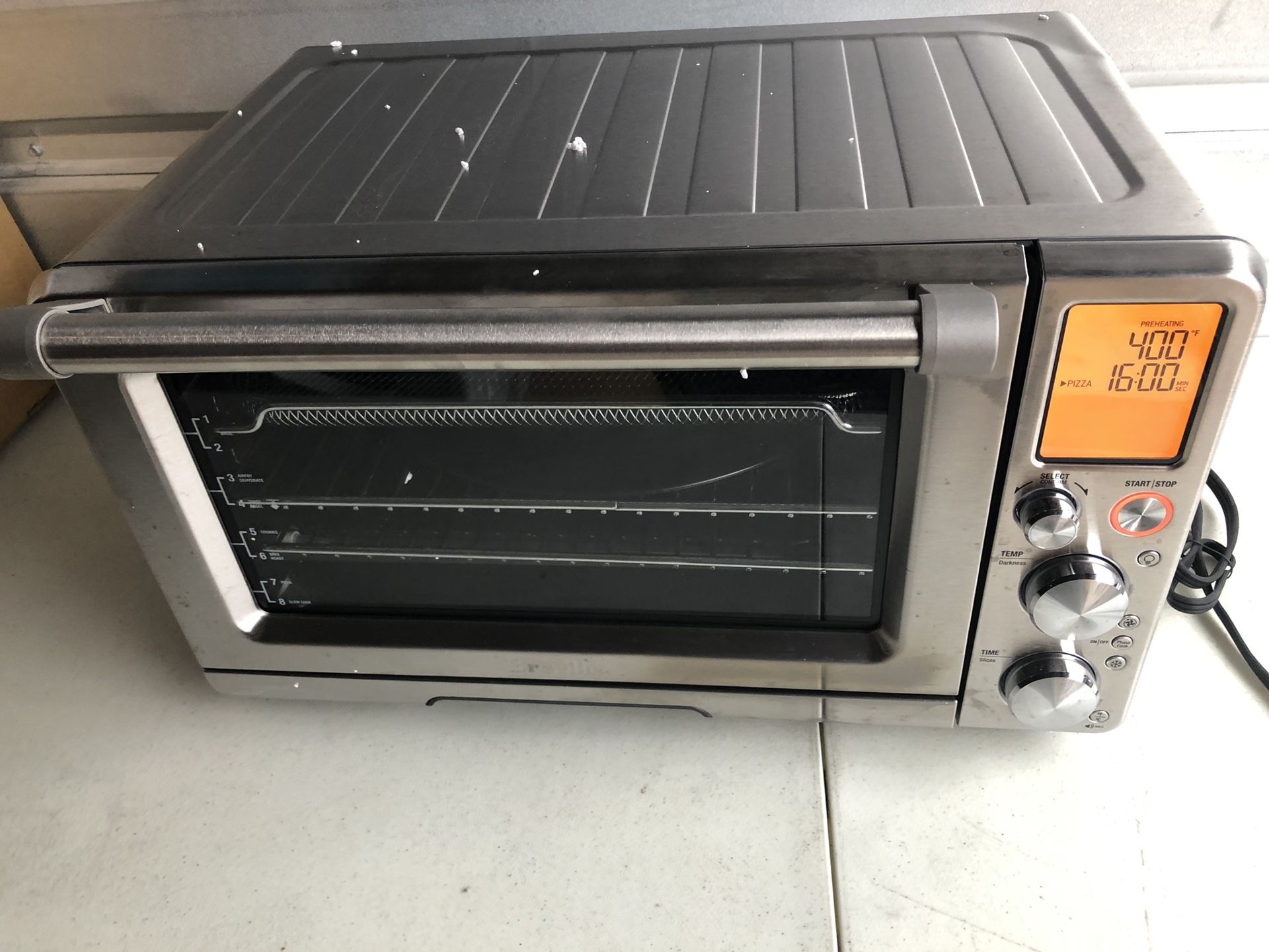 Breville BOV900BSS Convection and Air Fry Smart Oven Air, Brushed Stainless Steel BRAND NEW OPEN