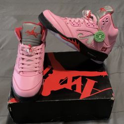 New 9.5 Jordan 5 Awake Bubble Gum 