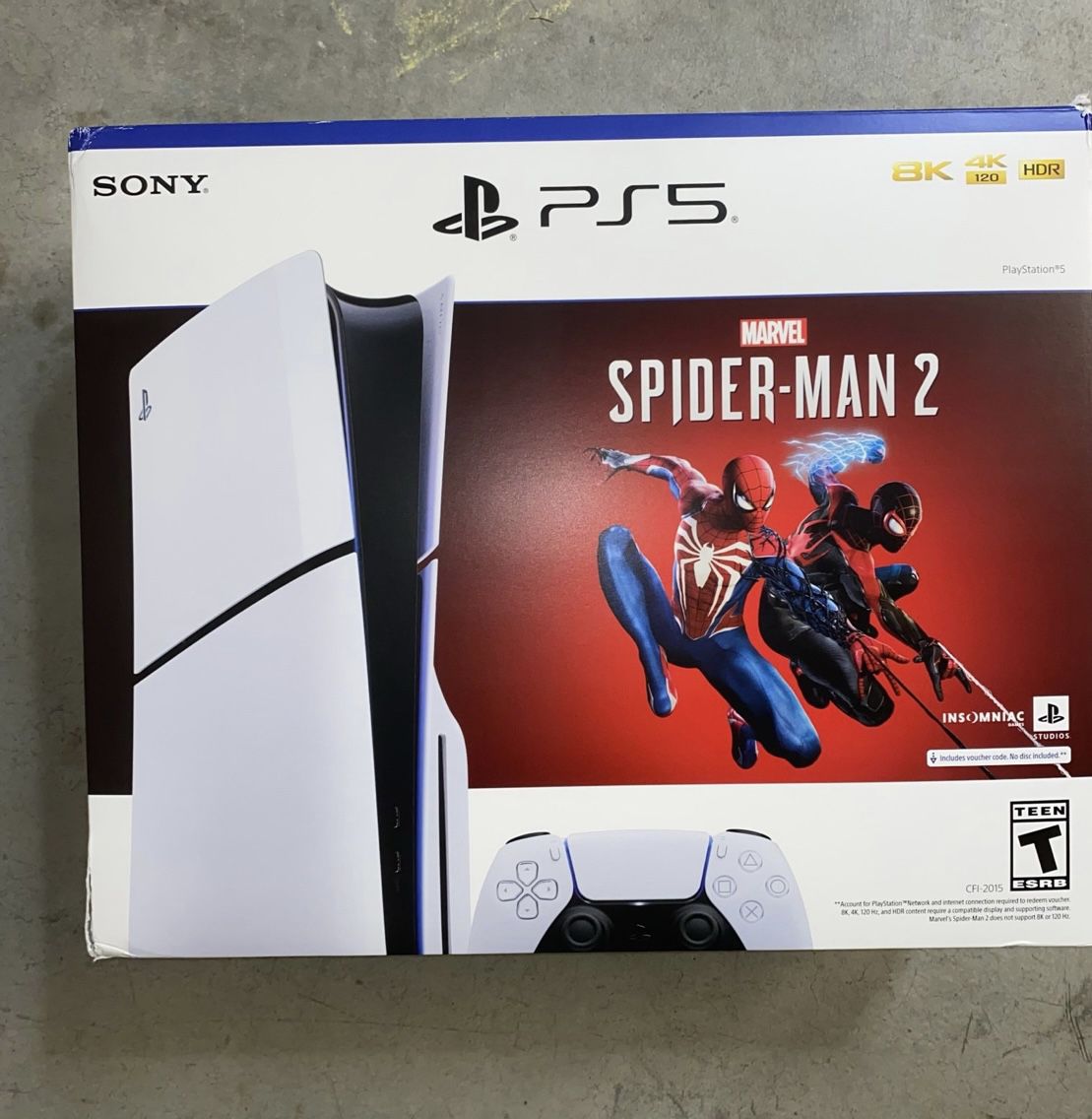 Brand New PlayStation 5 Slim Spider-Man 2 Edition Sealed