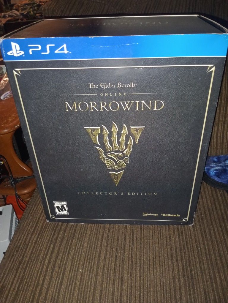 Elder Scrolls Online Morrowind Collectors Edition 