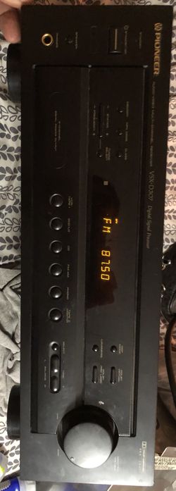 Pioneer audio/video multi-channel receiver model bad-d307