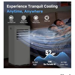 NEW! Coolblus 12000 BTU Portable Air Conditioner (7100 SACC) - Covers 550 Sq Ft