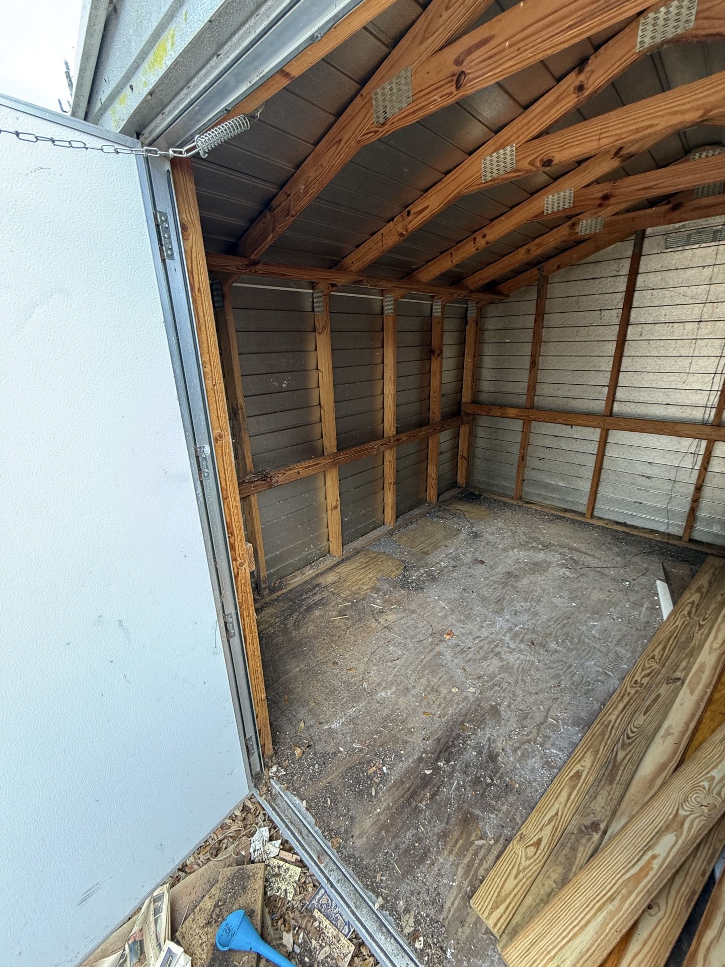 shed 10x10 aluminium