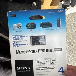Sony Memory Card Pro Duo 4g