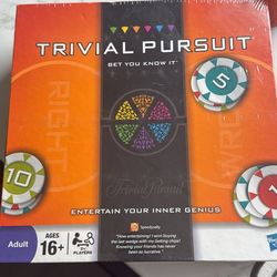 Trivial Pursuit Bet You Know It Board Game