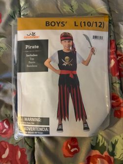 Pirate Halloween Costume Size L (10/12)