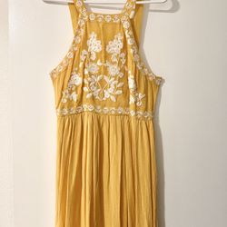 Trixxi Brand / Mustard Yellow Dress / Mini Dress / Casual Dress 