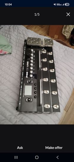 Line 6 POD X3 LIVE GUITAR EFFECTS PROCESSOR