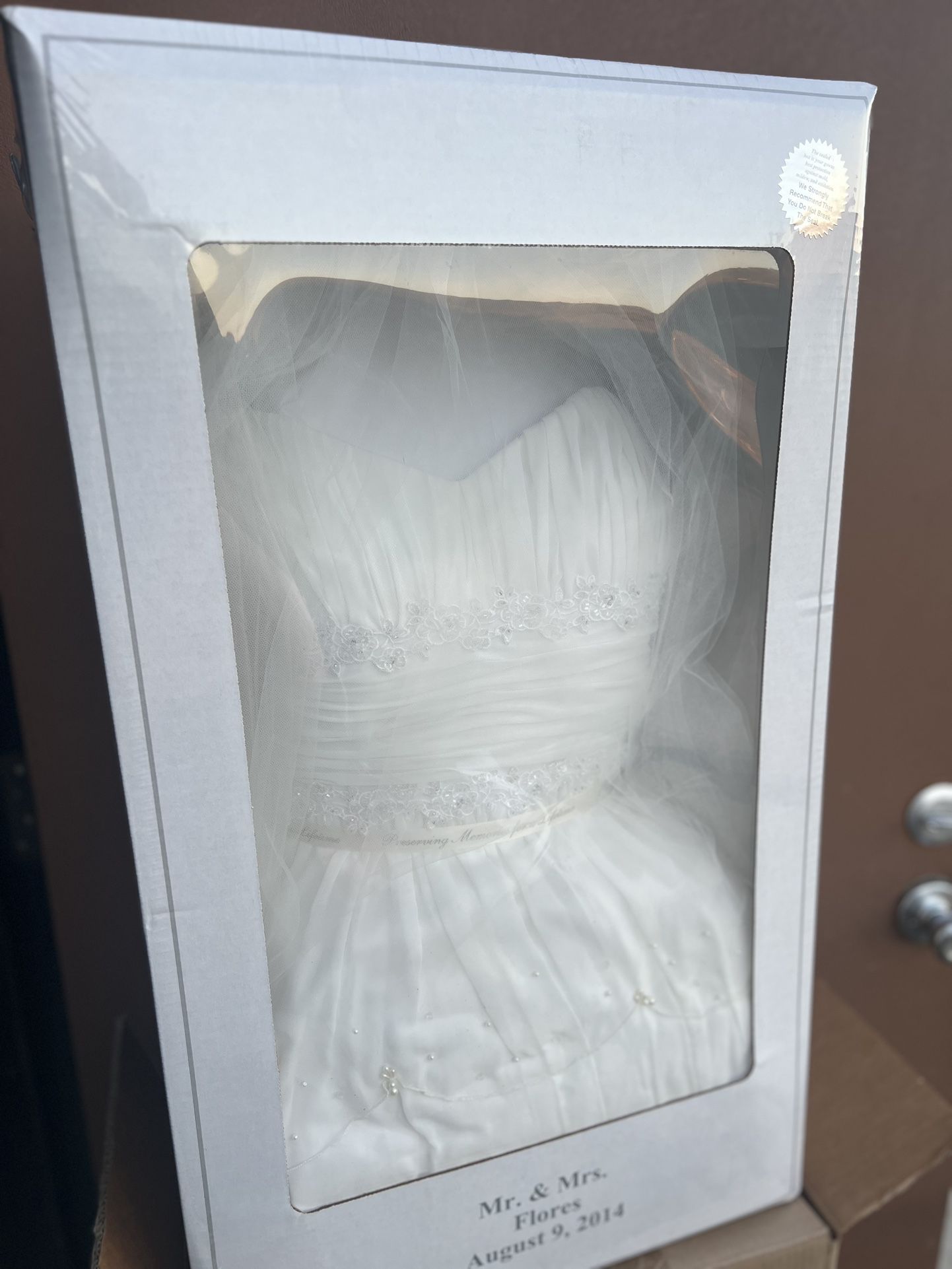 Preserved Wedding Dress 