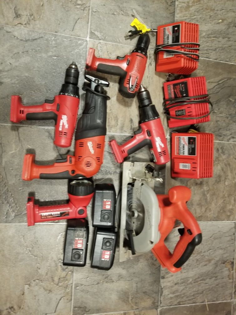 Milwaukee tools